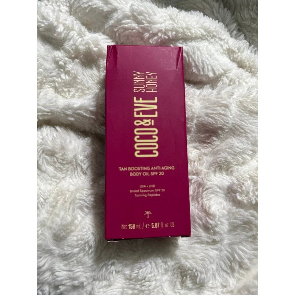 COCO & EVE Tan Boosting Anti-Aging Body Oil